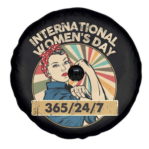 International Women's Day IWD 8 March 2025 Spare Tire Cover TS11 Print Your Wear
