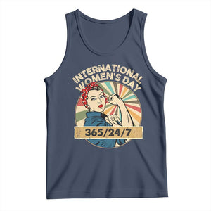 International Women's Day IWD 8 March 2025 Tank Top TS11 Navy Print Your Wear