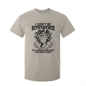 I Won't Be Remembered As A Woman Who Kept Her Mouth Shut T Shirt For Kid TS11 Sand Print Your Wear
