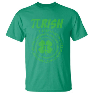 Funny St Patricks Day Pi Symbol Lover T Shirt Pirish 3,14 Pi Number Shamrock TS11 Irish Green Print Your Wear