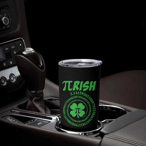 Funny St Patricks Day Pi Symbol Lover Tumbler Cup Pirish 3,14 Pi Number Shamrock TS11 Print Your Wear