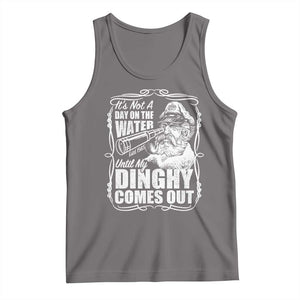 It Is Not A Day On The Water Until My Dinghy Comes Out Tank Top Funny Boat Captain TS11 Deep Heather Print Your Wear