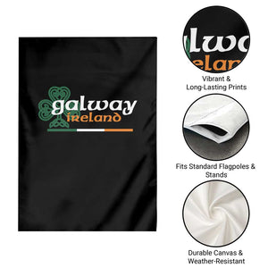 Galway Ireland Garden Flag Irish City Souvenir St Patricks Day Celtic Shamrock TS11 Print Your Wear