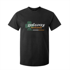 Galway Ireland T Shirt For Kid Irish City Souvenir St Patricks Day Celtic Shamrock TS11 Black Print Your Wear