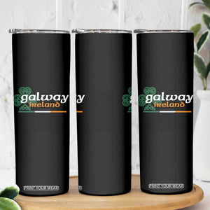 Galway Ireland Skinny Tumbler Irish City Souvenir St Patricks Day Celtic Shamrock TS11 Print Your Wear