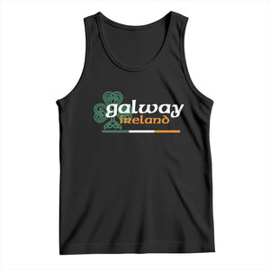 Galway Ireland Tank Top Irish City Souvenir St Patricks Day Celtic Shamrock TS11 Black Print Your Wear