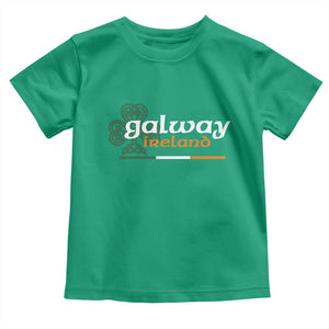 Galway Ireland Toddler T Shirt Irish City Souvenir St Patricks Day Celtic Shamrock TS11 Irish Green Print Your Wear