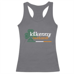 Kilkenny Ireland Racerback Tank Top Irish City Souvenir St Patricks Day Celtic Shamrock TS11 Charcoal Print Your Wear