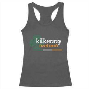 Kilkenny Ireland Racerback Tank Top Irish City Souvenir St Patricks Day Celtic Shamrock TS11 Dark Heather Print Your Wear