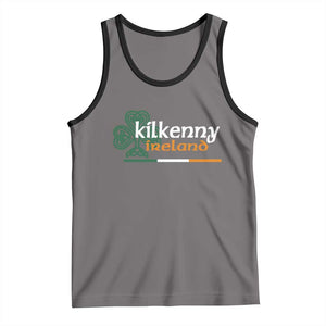 Kilkenny Ireland Tank Top Irish City Souvenir St Patricks Day Celtic Shamrock TS11 Deep Heather Black Print Your Wear