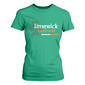 Limerick Ireland T Shirt For Women Irish City Souvenir St Patricks Day Celtic Shamrock TS11 Irish Green Print Your Wear