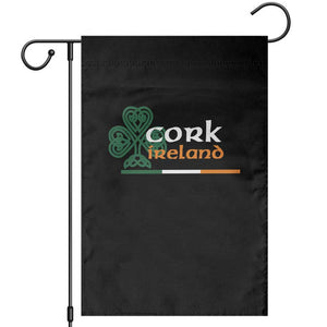 Cork Ireland Garden Flag Irish City Souvenir St Patricks Day Celtic Shamrock TS11 Black Print Your Wear