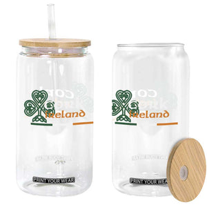 Cork Ireland Glass Can Irish City Souvenir St Patricks Day Celtic Shamrock TS11 Print Your Wear