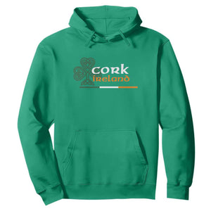 Cork Ireland Hoodie Irish City Souvenir St Patricks Day Celtic Shamrock TS11 Irish Green Print Your Wear