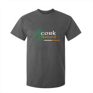 Cork Ireland T Shirt For Kid Irish City Souvenir St Patricks Day Celtic Shamrock TS11 Dark Heather Print Your Wear