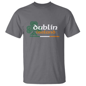 Dublin Ireland T Shirt Irish City Souvenir St Patricks Day Celtic Shamrock TS11 Charcoal Print Your Wear