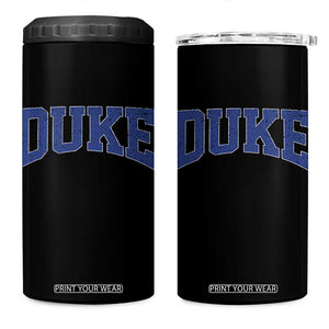Duke Bold Script Name Sports Fans 4 in 1 Can Cooler Tumbler TS11 One Size: 16 oz Black Print Your Wear
