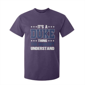 Its A Duke Thing You Wouldn't Understand T Shirt For Kid Funny Family Name TS11 Purple Print Your Wear