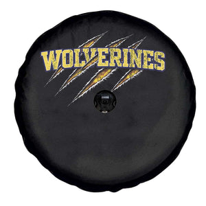Wolverine Lover Sports Game Day Scratch Mark Spare Tire Cover TS11 Print Your Wear
