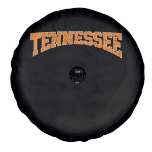 Tennessee Fan Spare Tire Cover Orange Bold Sport State Letters Game Day TS11 Print Your Wear