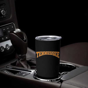 Tennessee Fan Tumbler Cup Orange Bold Sport State Letters Game Day TS11 Print Your Wear