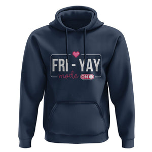 Friday Lovers Hoodie Funny Happy Fri Yay TS11 Navy Print Your Wear