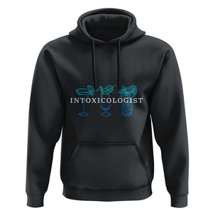 Funny Bartender Hoodie Intoxicologist Bartending Bar Pub Owner TS11 Black Print Your Wear