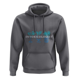 Funny Bartender Hoodie Intoxicologist Bartending Bar Pub Owner TS11 Charcoal Print Your Wear