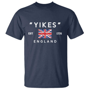 Funny Yikes England 1776 T Shirt 4th Of July USA Union Jack Flag TS11 Navy Print Your Wear