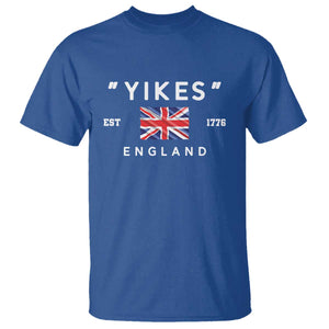 Funny Yikes England 1776 T Shirt 4th Of July USA Union Jack Flag TS11 Royal Blue Print Your Wear