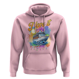 Cruise Squad Hoodie I Love It When We're Cruisin Together Family Matching TS11 Light Pink Print Your Wear