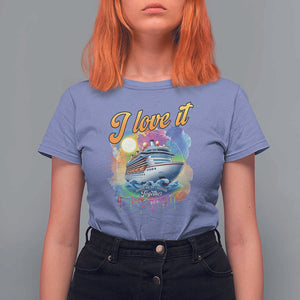 Cruise Squad T Shirt For Women I Love It When We're Cruisin Together Family Matching TS11 Violet Print Your Wear