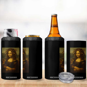 Medusa Mona Lisa 4 in 1 Can Cooler Tumbler Greek Mythology Ancient TS11 Print Your Wear