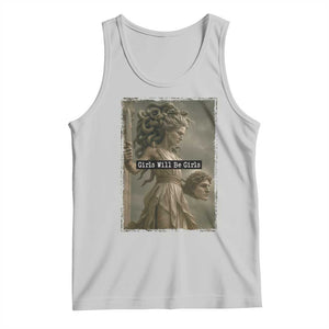 Girls Will Be Girls Medusa Feminist Tank Top Women's Right TS11 Ash Print Your Wear