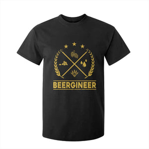Funny Beergineer T Shirt For Kid Homebrew Craft Beer Drinking Lover TS11 Black Print Your Wear