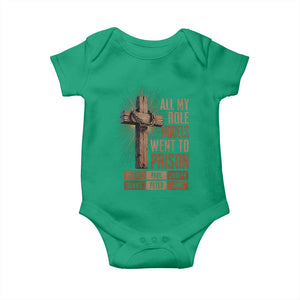 All My Role Model Went To Prison Funny Christian Baby Onesie Jesus Paul Joseph Daniel Peter John Bible Gospel