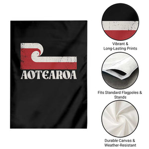 Aotearoa New Zealand Vintage Maori Flag Tino Rangatiratanga Garden Flag