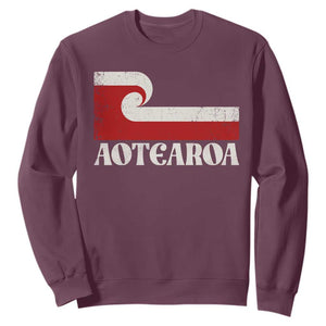 Aotearoa New Zealand Vintage Maori Flag Tino Rangatiratanga Sweatshirt