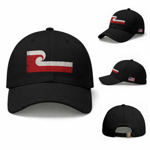 Maori Flag Tino Rangatiratanga Baseball Cap Polynesian Heritage New Zealand Pride
