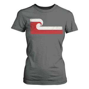 Maori Flag Tino Rangatiratanga T Shirt For Women Polynesian Heritage New Zealand Pride