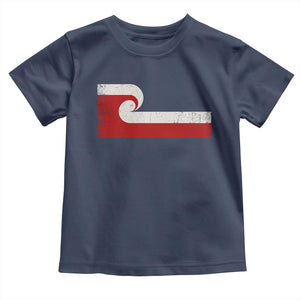 Maori Flag Tino Rangatiratanga Toddler T Shirt Polynesian Heritage New Zealand Pride