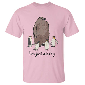 Funny Pesto The Penguin T Shirt I'm Just A Baby Meme TS11 Light Pink Print Your Wear
