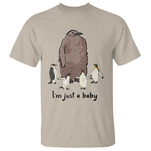 Funny Pesto The Penguin T Shirt I'm Just A Baby Meme TS11 Sand Print Your Wear