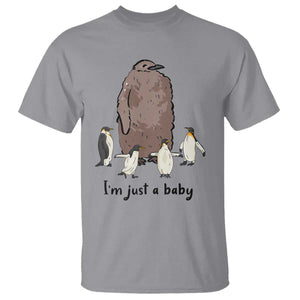 Funny Pesto The Penguin T Shirt I'm Just A Baby Meme TS11 Sport Gray Print Your Wear