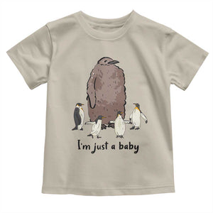 Funny Pesto The Penguin Toddler T Shirt I'm Just A Baby Meme TS11 Sand Print Your Wear