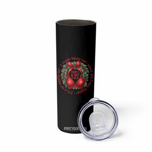 Funny Christmas Movie Skinny Tumbler Its A Bit Nipply Out I Mean Nippy Out What Did I Say Nipple TS11 Print Your Wear