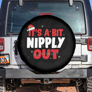 Funny Christmas Movie Spare Tire Cover It's A Bit Nipply Out Xmas Vacation Holiday TS11 No hole Black Print Your Wear