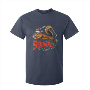 Funny Christmas Squirrel T Shirt For Kid Xmas Vacation Holiday Movie TS11 Navy Print Your Wear