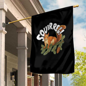 Funny Christmas Squirrel Garden Flag Xmas Vacation Holiday Movie Pine Tree TS11 Print Your Wear