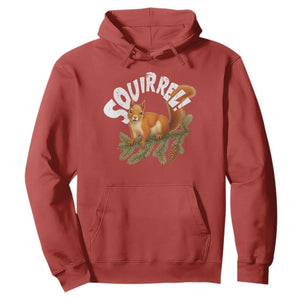 Funny Christmas Squirrel Hoodie Xmas Vacation Holiday Movie Pine Tree TS11 Red Print Your Wear